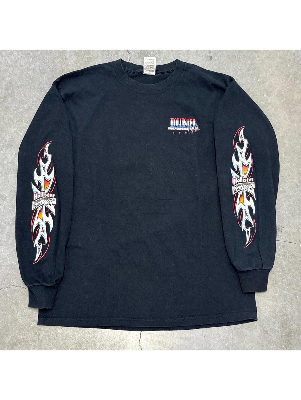 VNTG Hollister Independence Rally 2004 Long Sleeve T Shirt